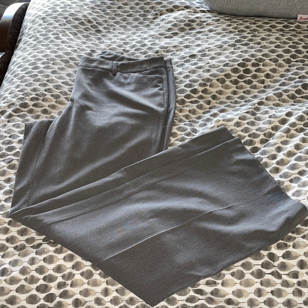 Lane Bryant | Gray Work Pants (16 Tall)